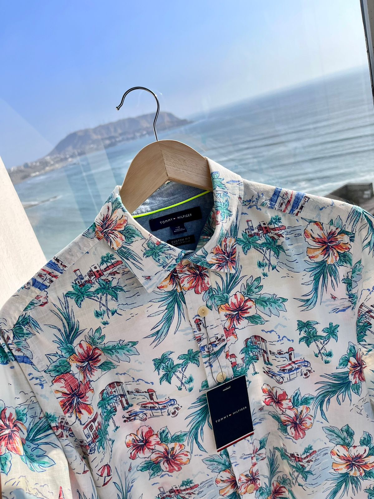 Camisa M / C Tommy Hilfiger de verano