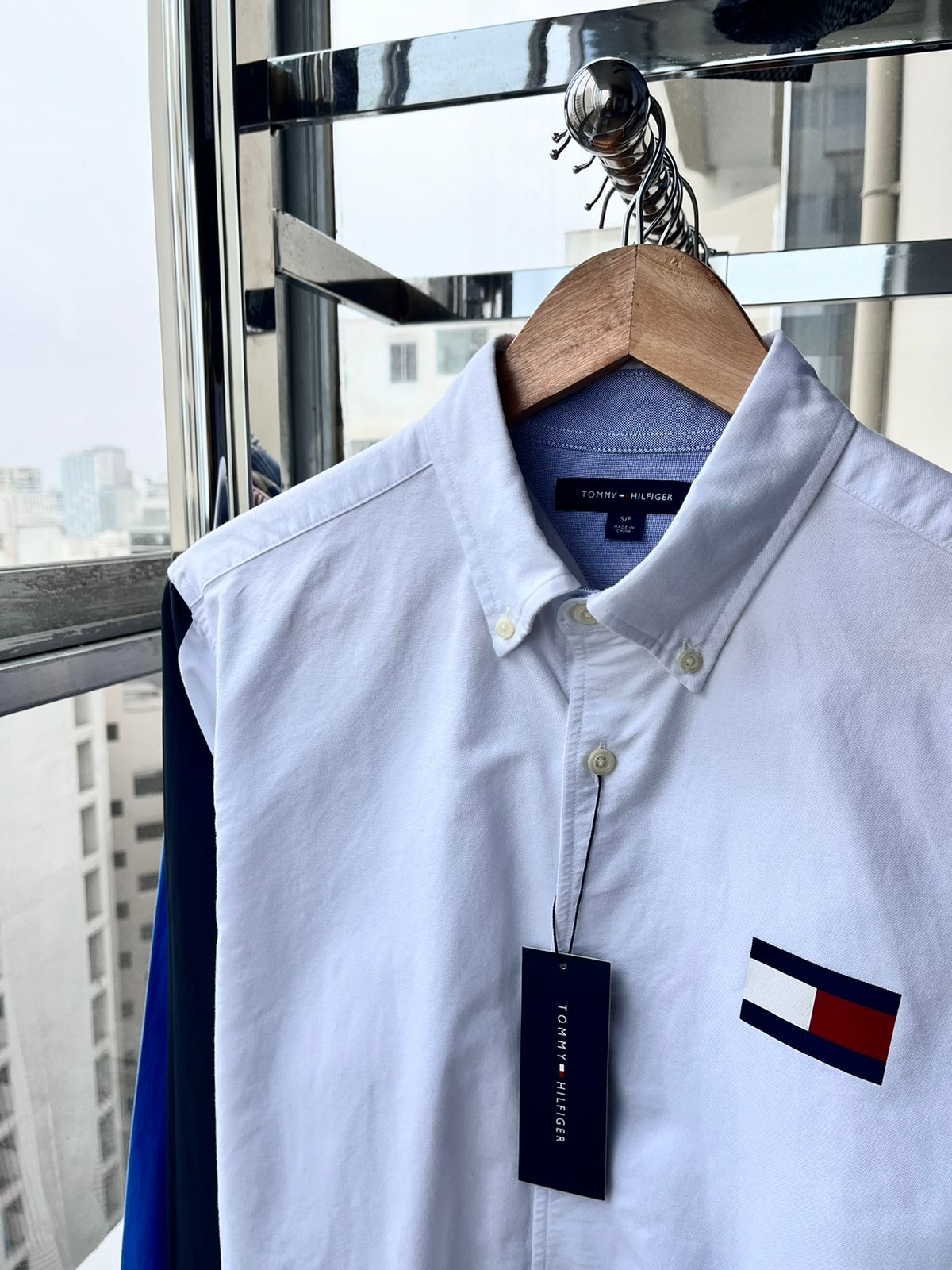 Camisa M / L Tommy hilfiger oxford