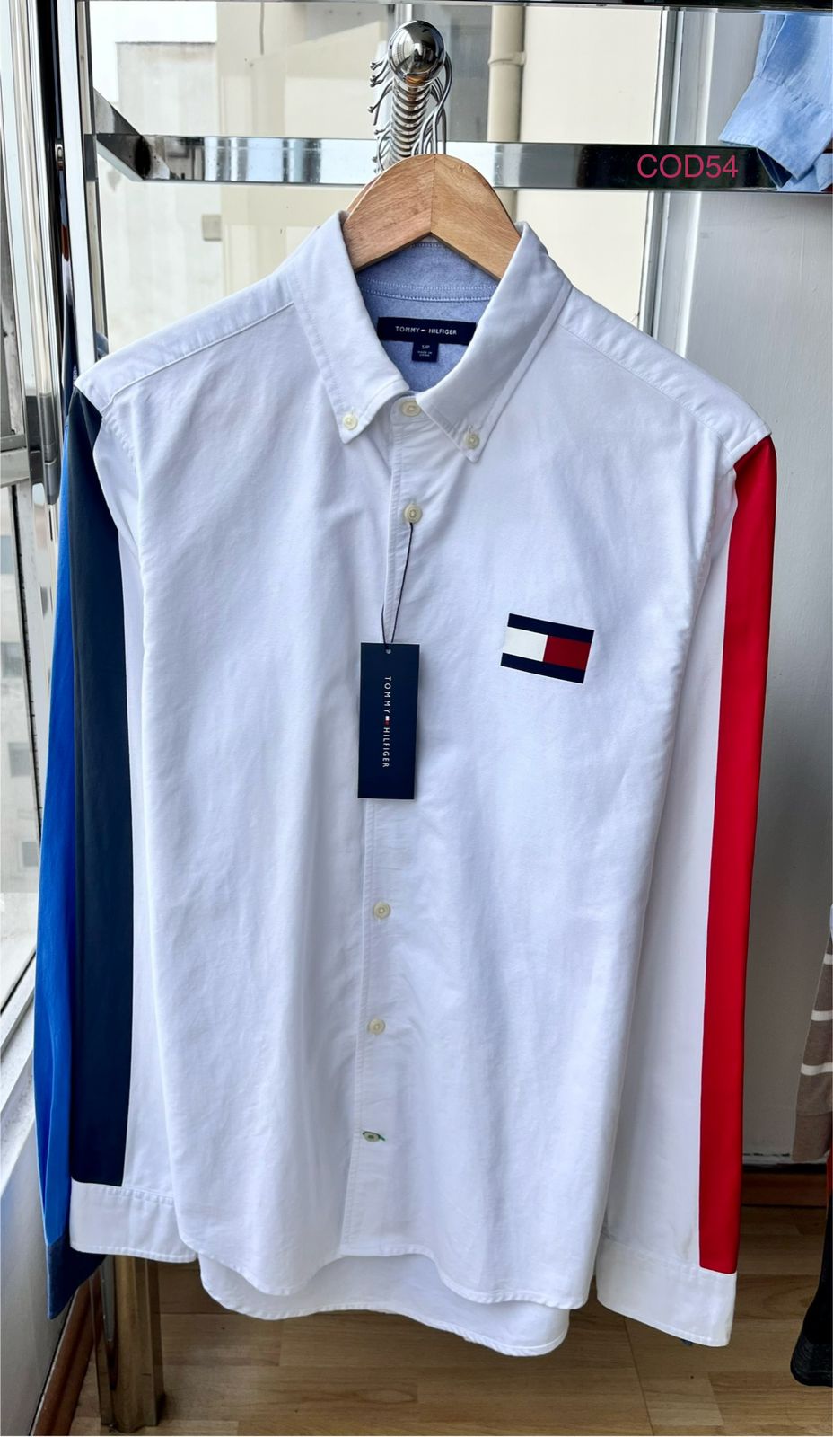 Camisa M / L Tommy hilfiger oxford