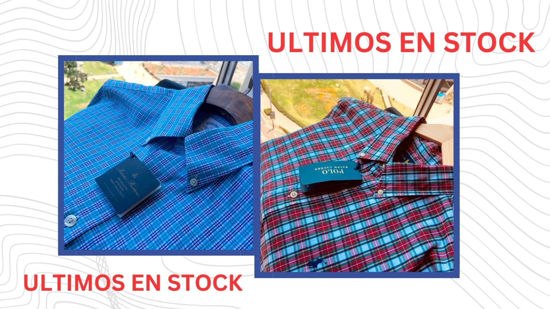 Variedad de camisas de importacion de Usa