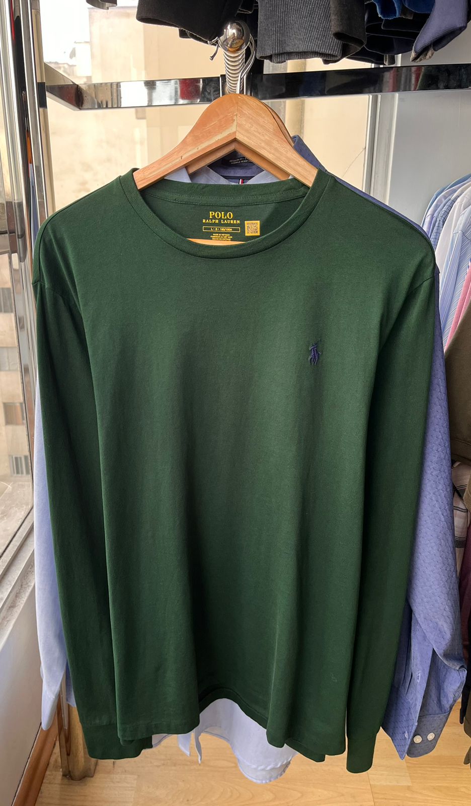 Polo cuello redondo Ralp lauren de algodon
