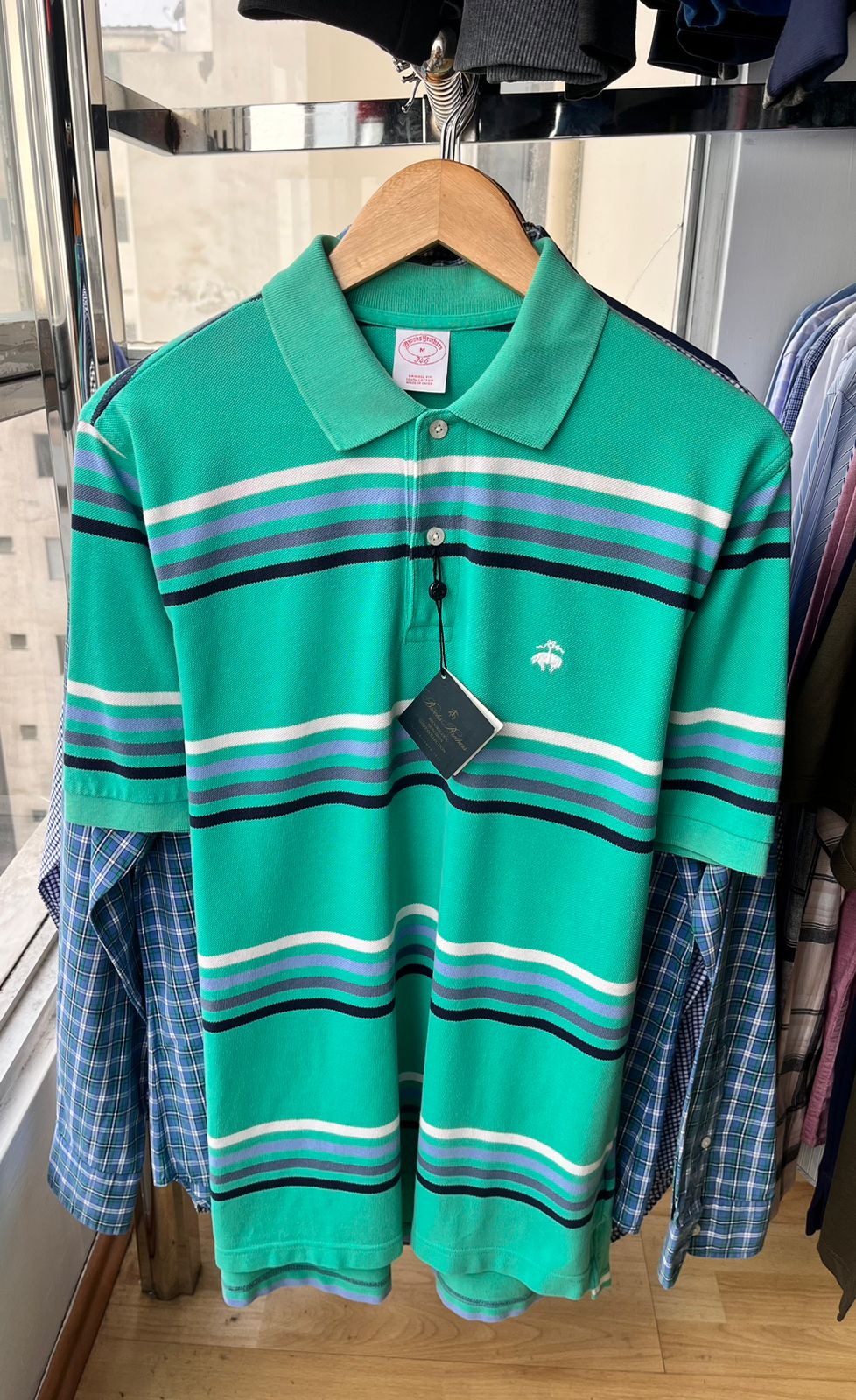 BROOKS BROTHERS CAMISERO PIQUÉ