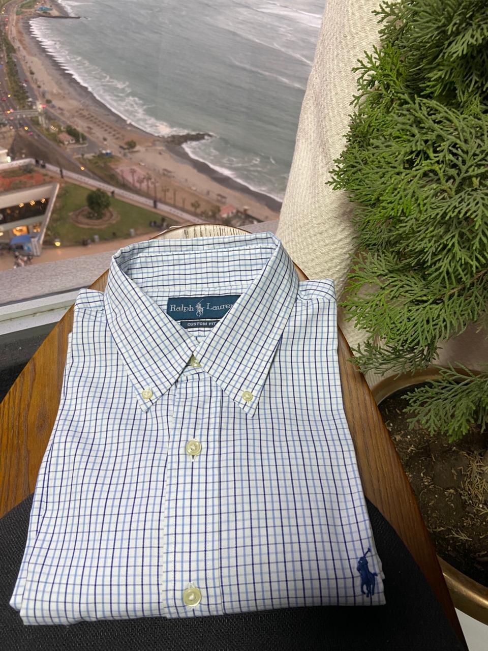 Camisa elegante Ralph Lauren custom fit