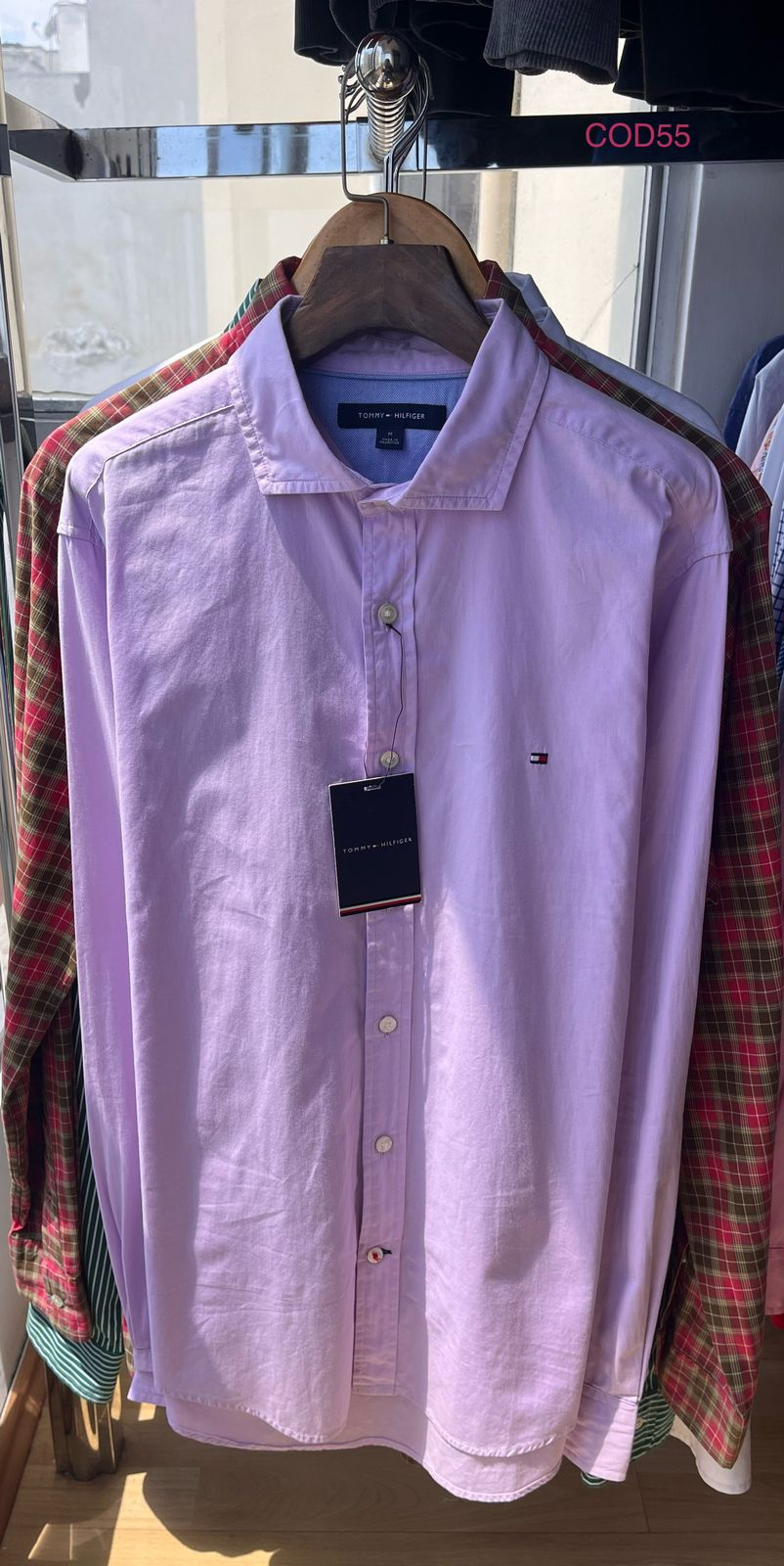 Camisa elegante Tommy Hilfiger de algodon