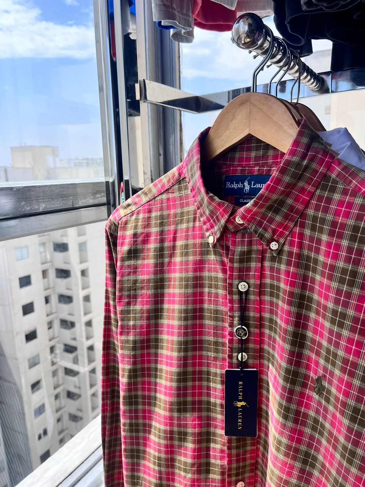 Camisa oxford Ralph Lauren de algodon