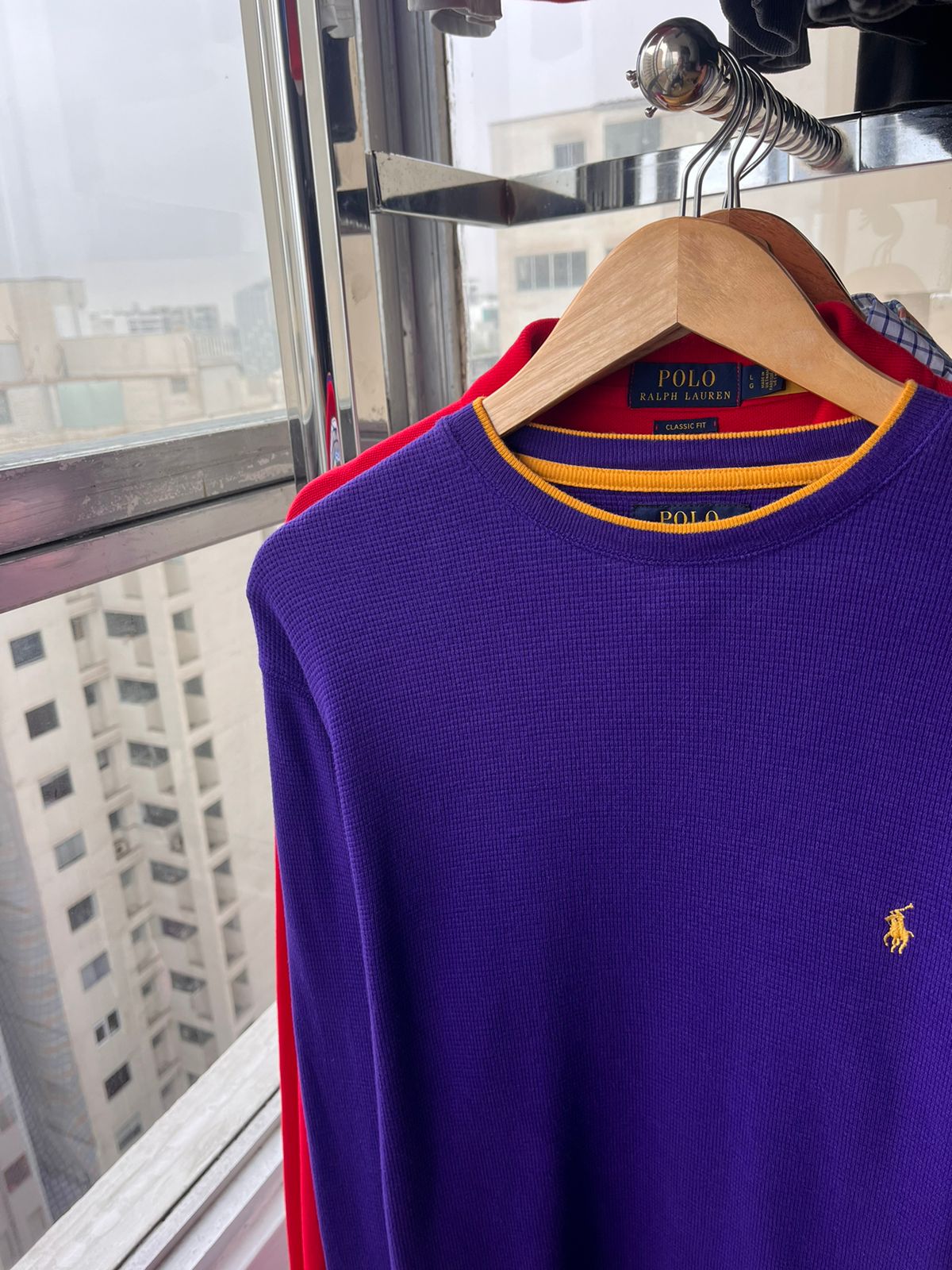 Polo manga larga de invierno Ralph Lauren de algodón