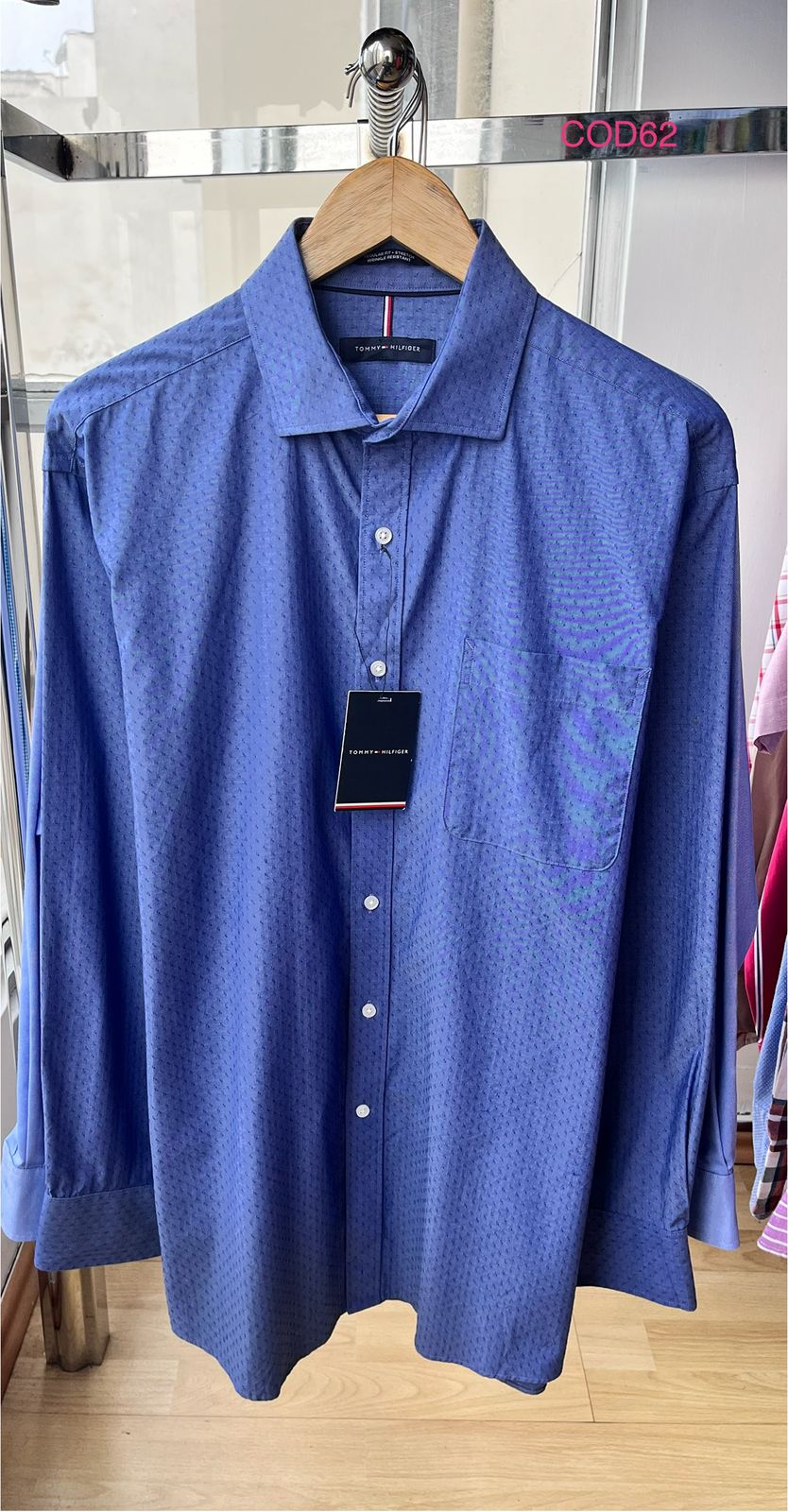 Camisa M/L Tommy Hilfiger Regular fit