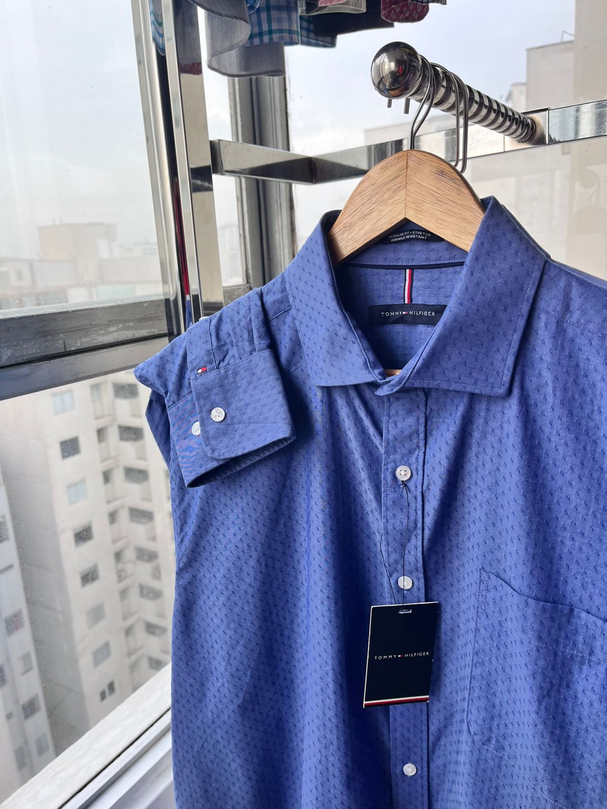 Camisa M/L Tommy Hilfiger Regular fit