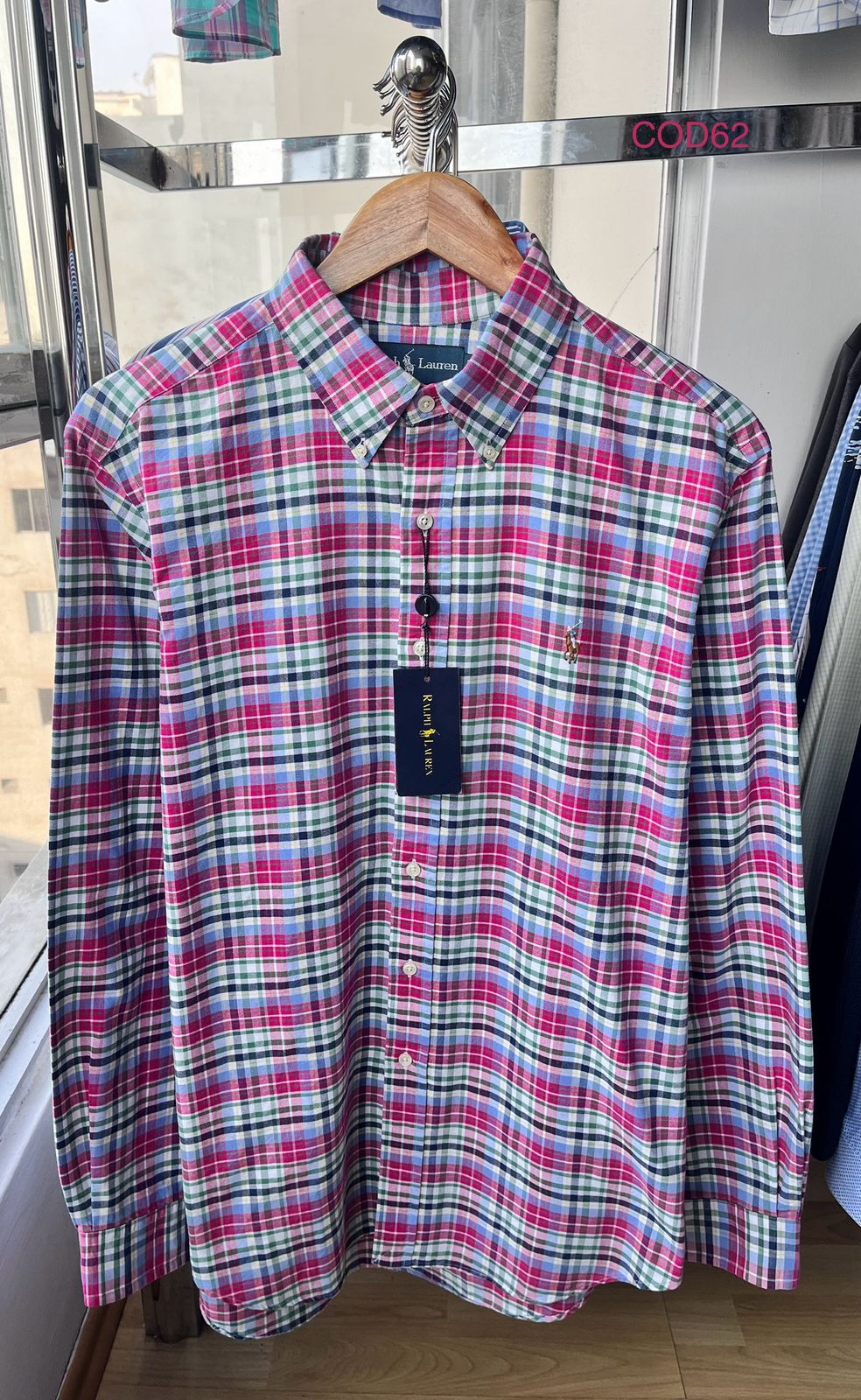 Camisa oxford Ralph Lauren de algodon
