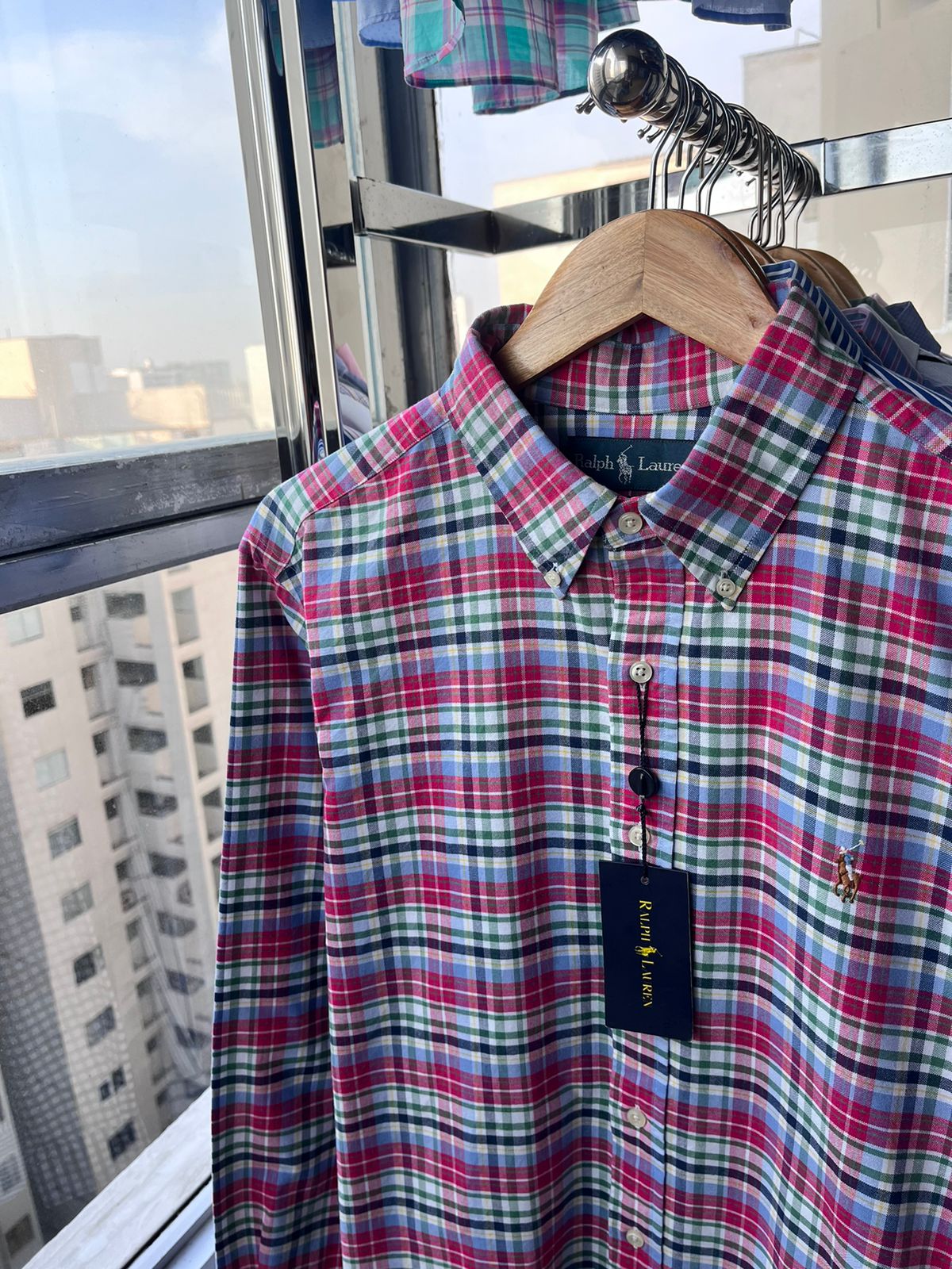 Camisa oxford Ralph Lauren de algodon