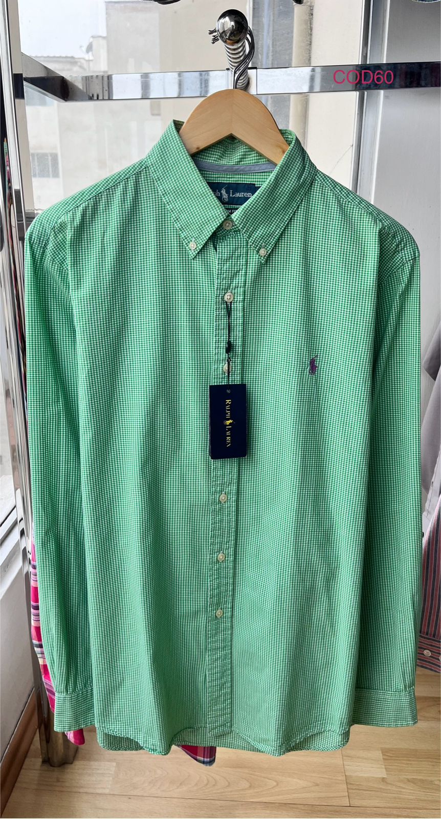 Camisa elegante Ralph Lauren custom fit