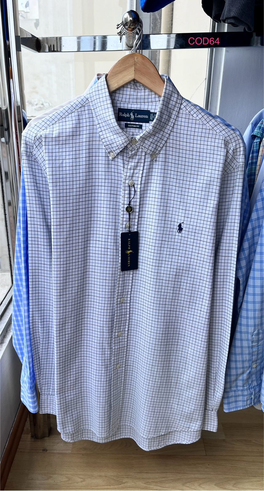 Camisa elegante Ralph Lauren Custom Fit