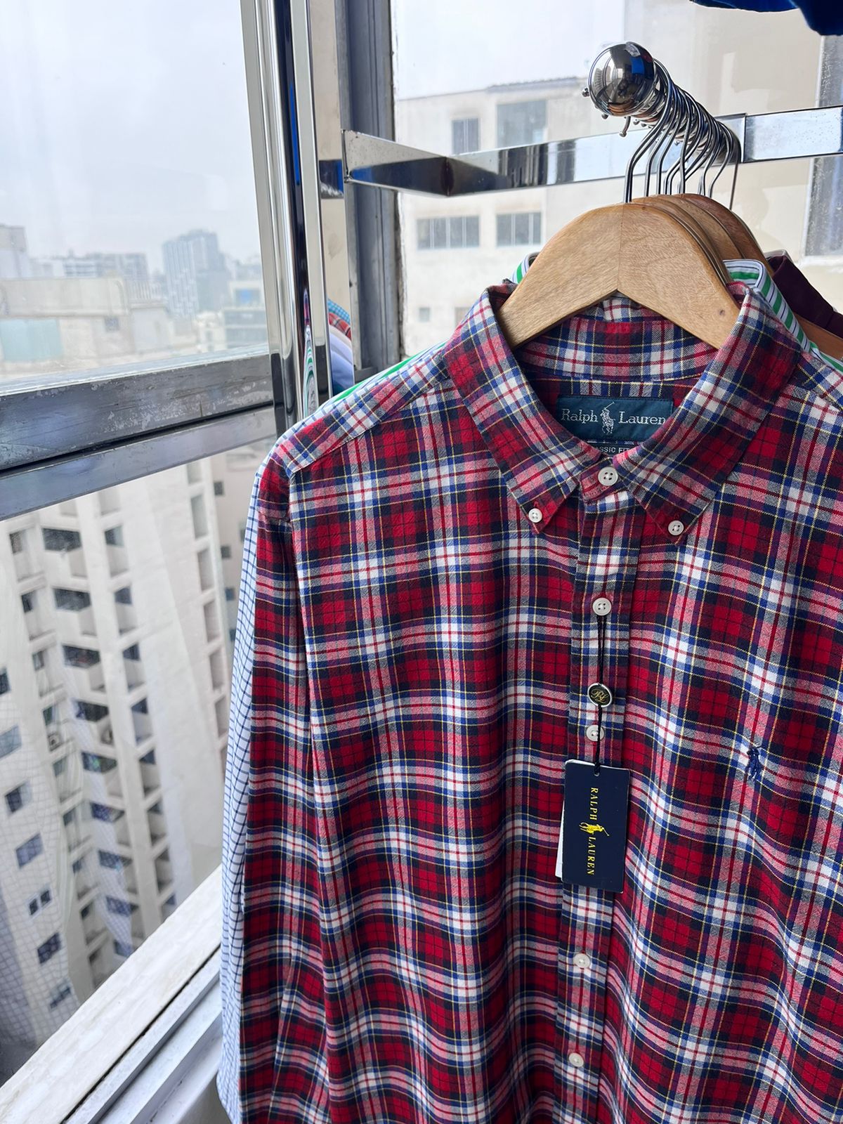 Camisa oxford Ralph Lauren de algodon