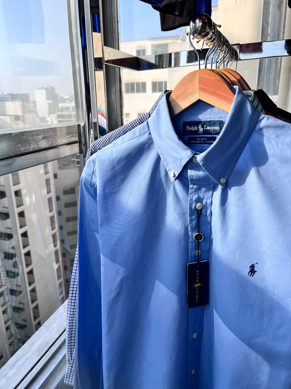Camisa elegante Ralph Lauren de algodon