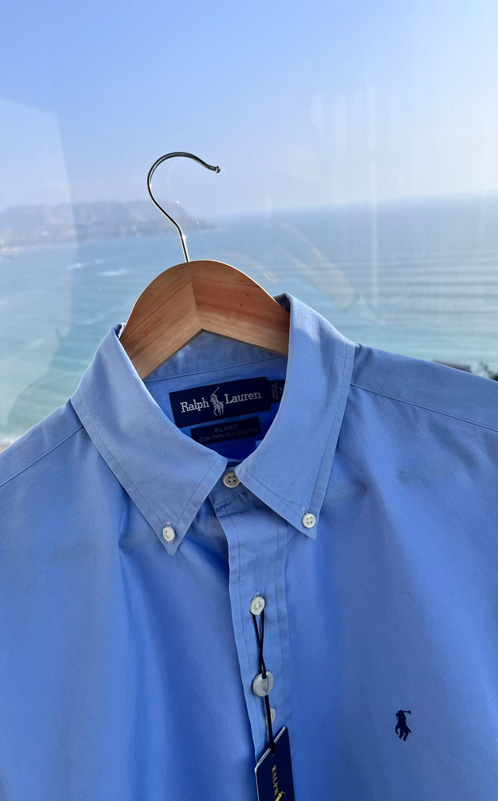 Camisa elegante Ralph Lauren de algodon