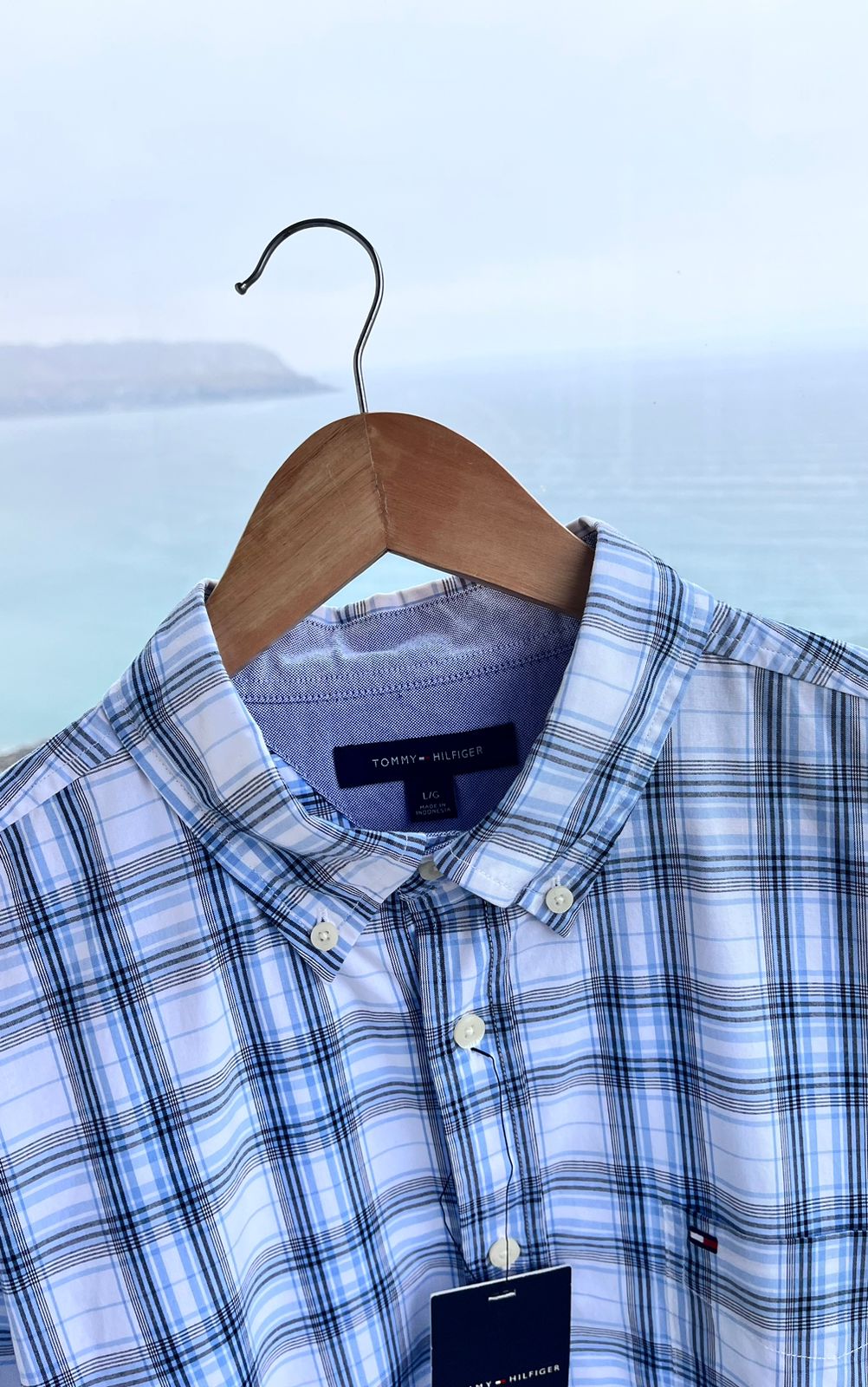 Camisa elegante Tommy Hilfiger de algodón