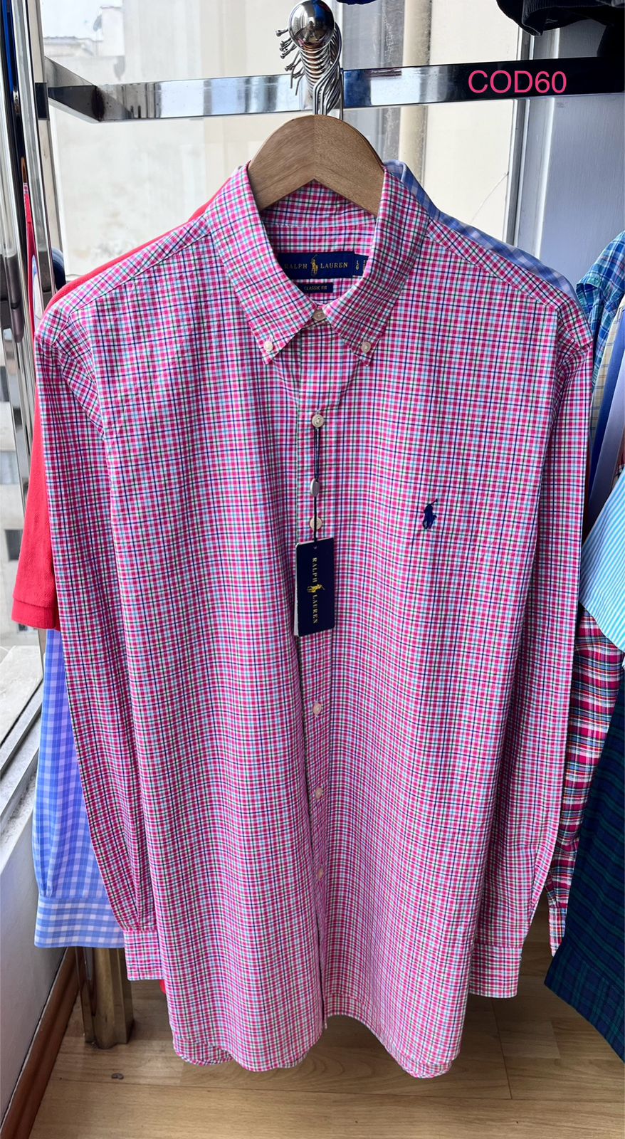 Camisa de cuadros Ralph Lauren Classic fit