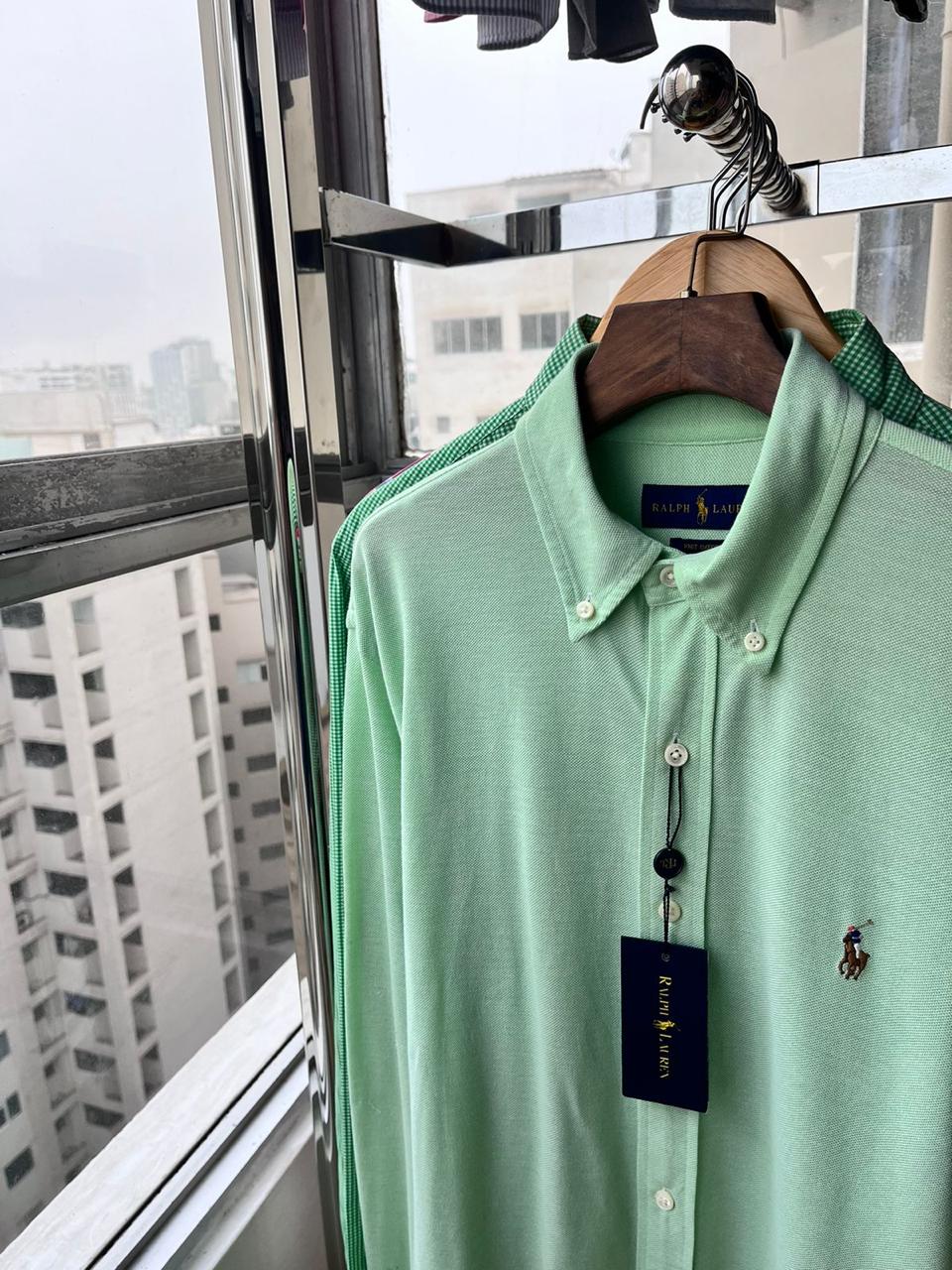 Camisa oxford Ralph Lauren Custom fit