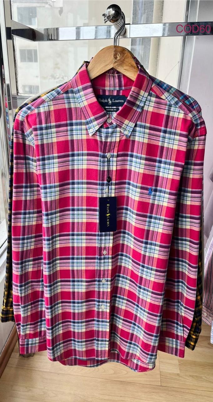 Camisa elegante Ralph Lauren custom fit