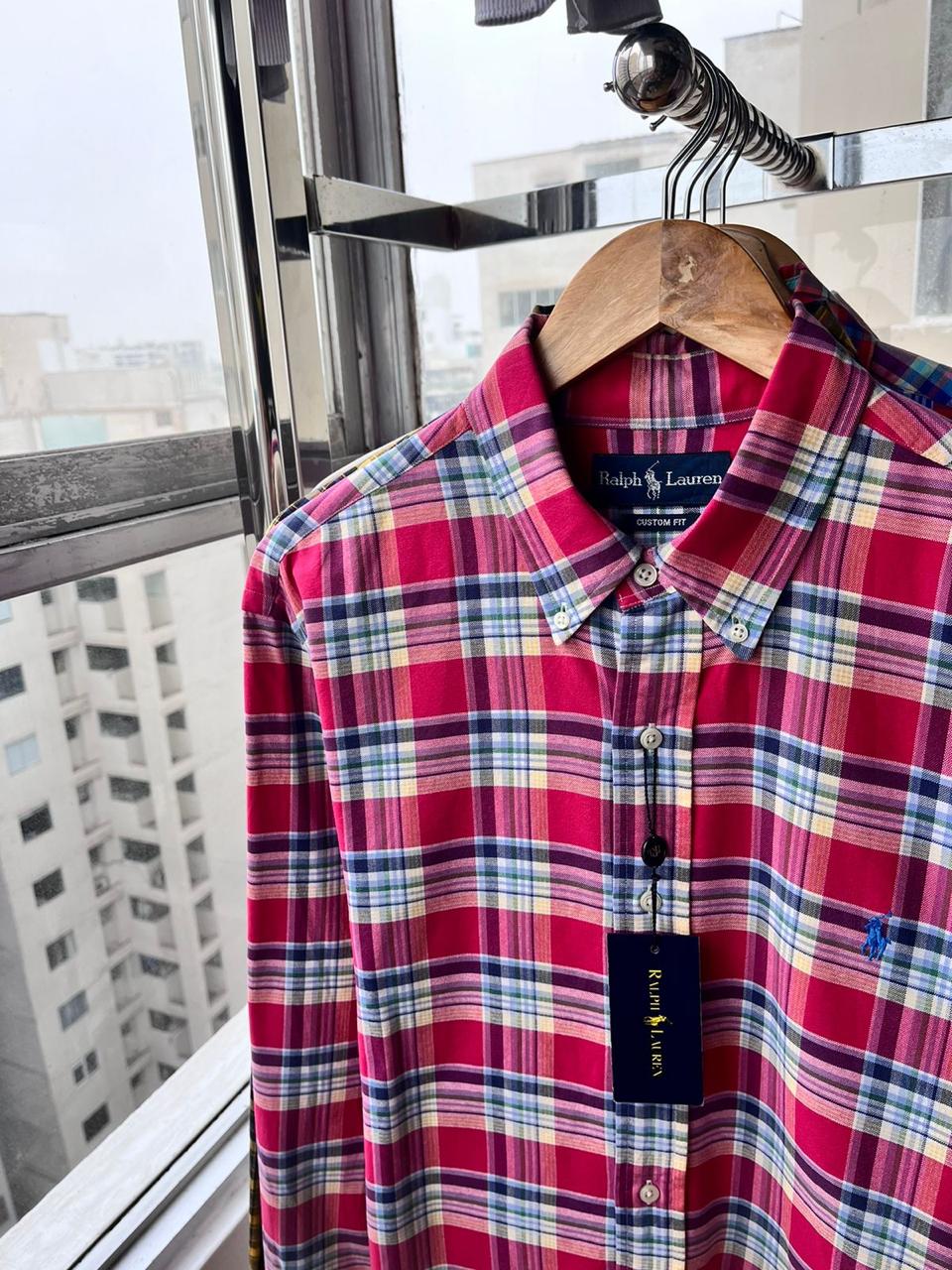 Camisa elegante Ralph Lauren custom fit