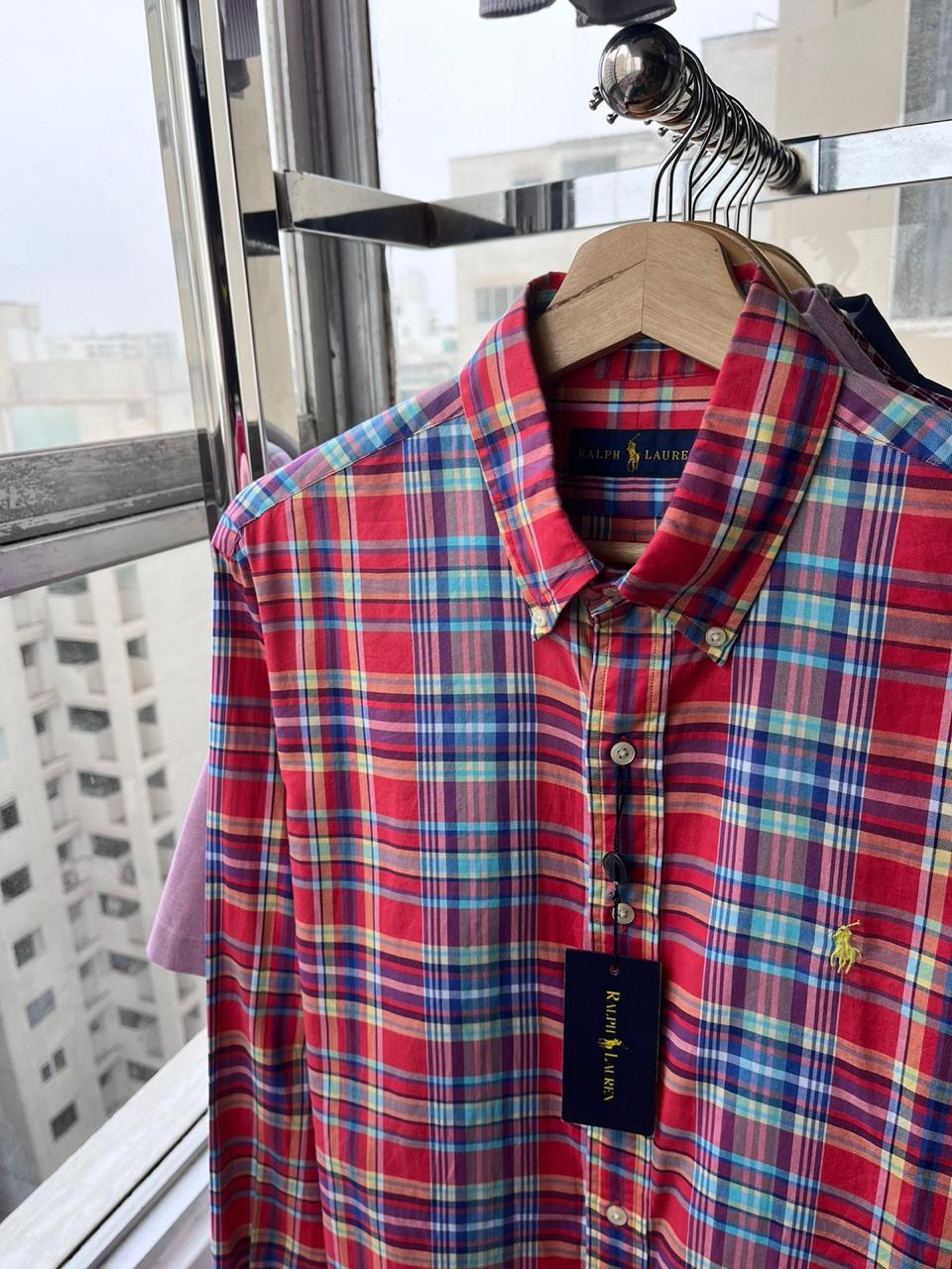 Camisa elegante Ralph Lauren de algodon