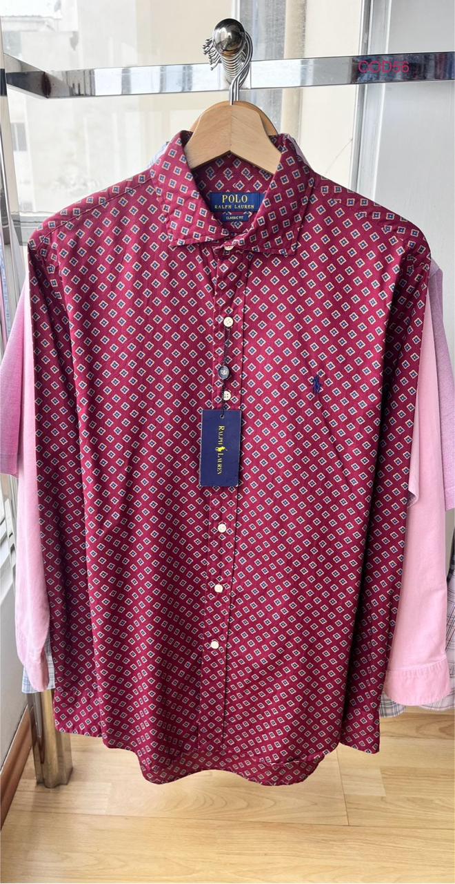 Camisa elegante Polo Ralph Lauren de algodon