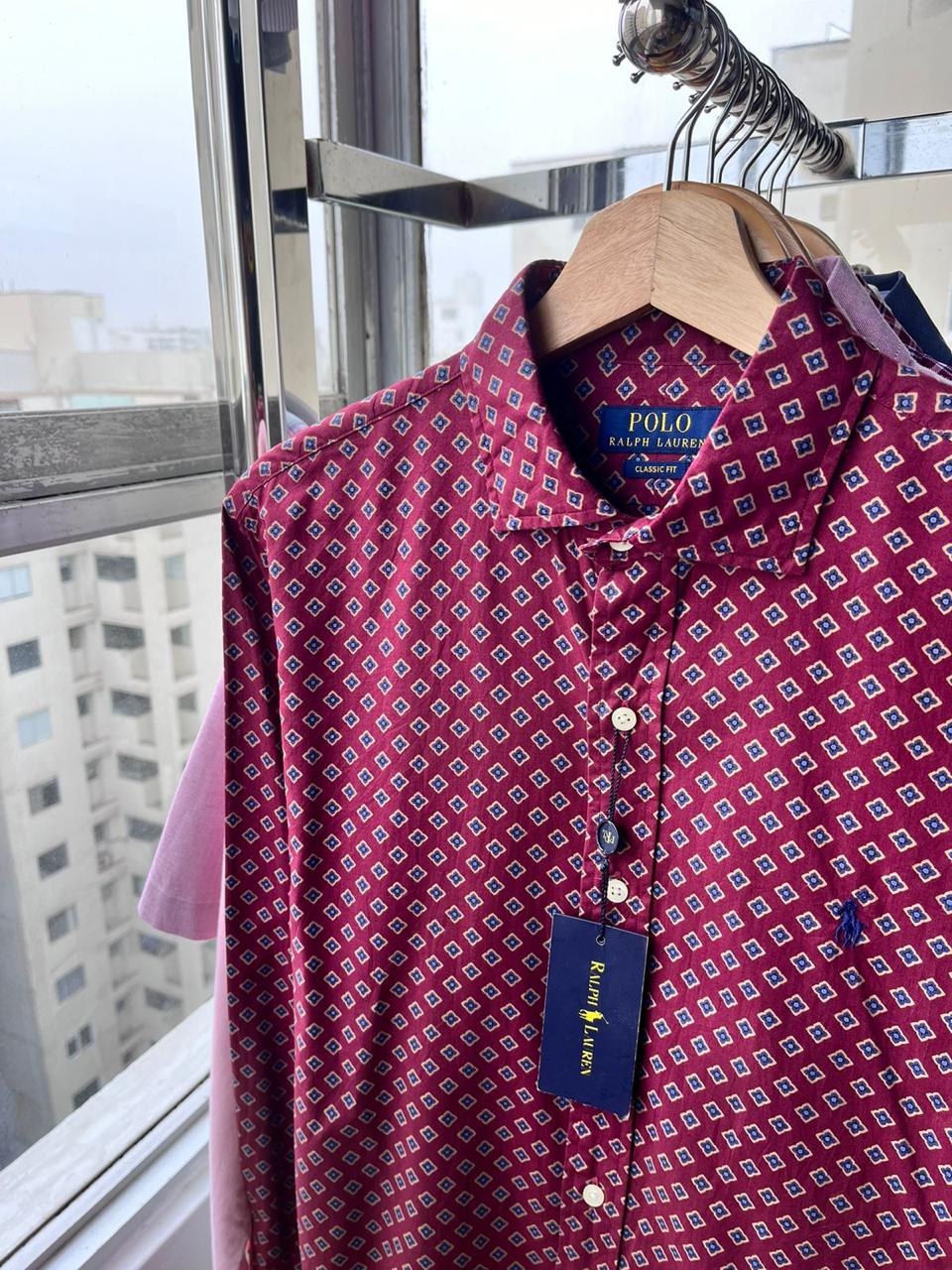 Camisa elegante Polo Ralph Lauren de algodon