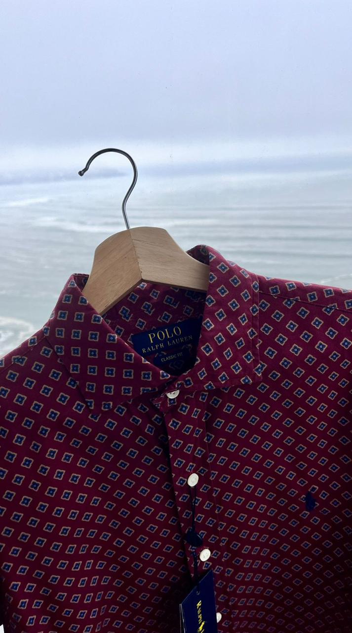 Camisa elegante Polo Ralph Lauren de algodon