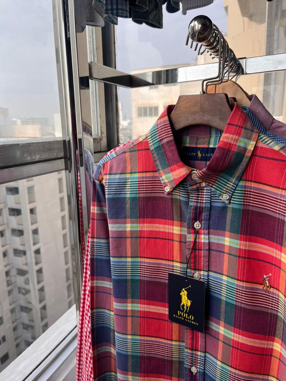 Camisa de trabajo Polo Ralph Lauren de algodon