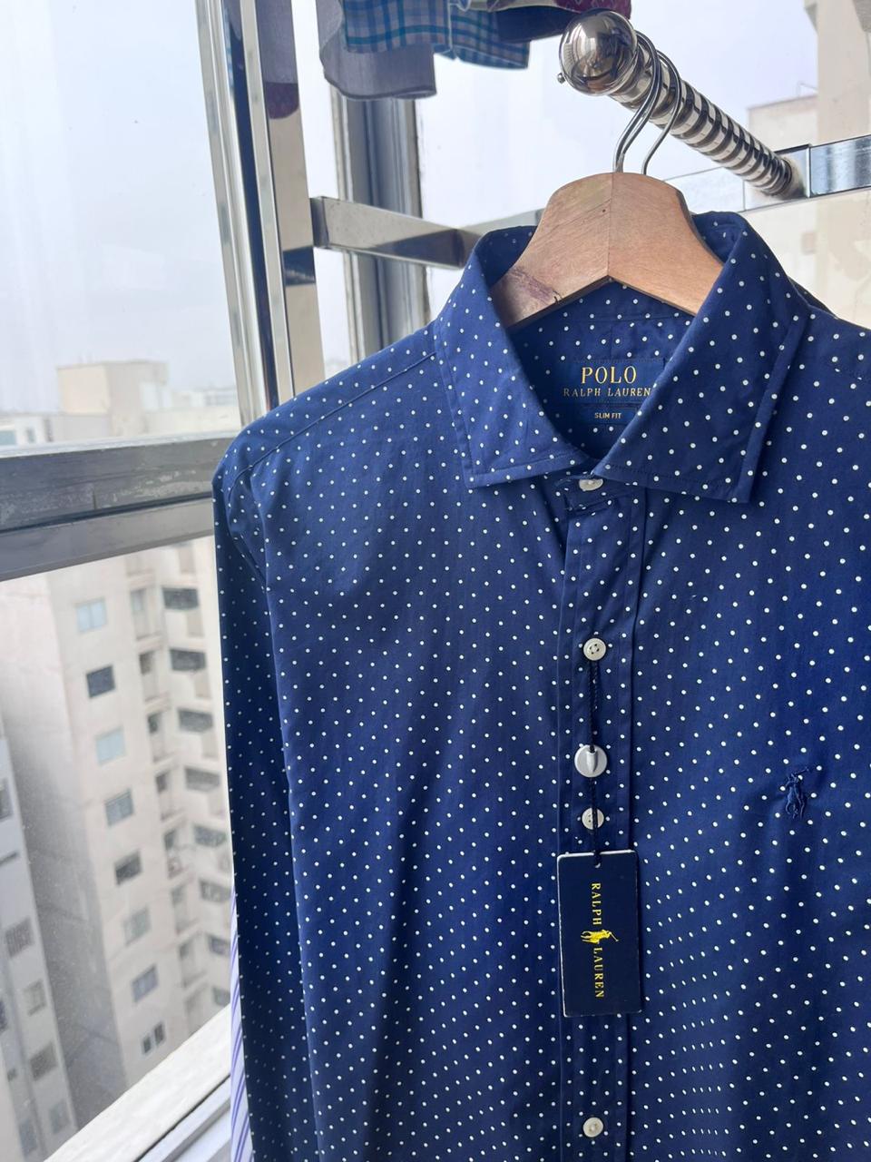 Camisa elegante Polo Ralph Lauren de algodon