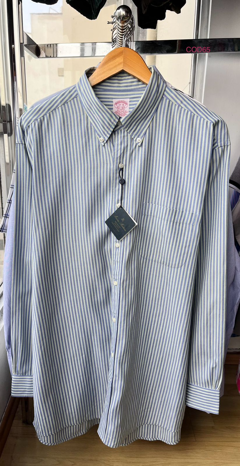BROOKS BROTHERS CAMISA MANGA LARGA