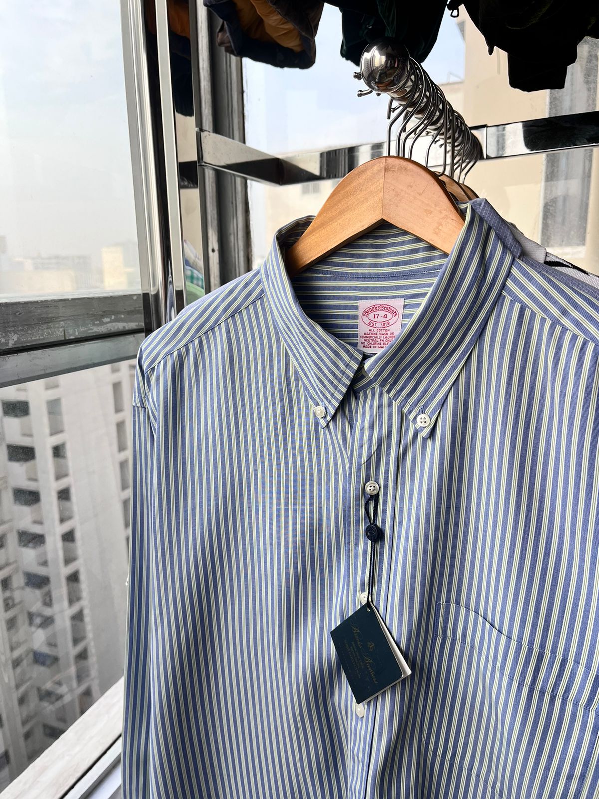 BROOKS BROTHERS CAMISA MANGA LARGA