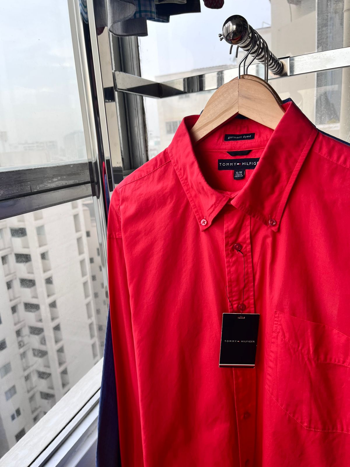 Camisa M/L Tommy Hilfiger elegante