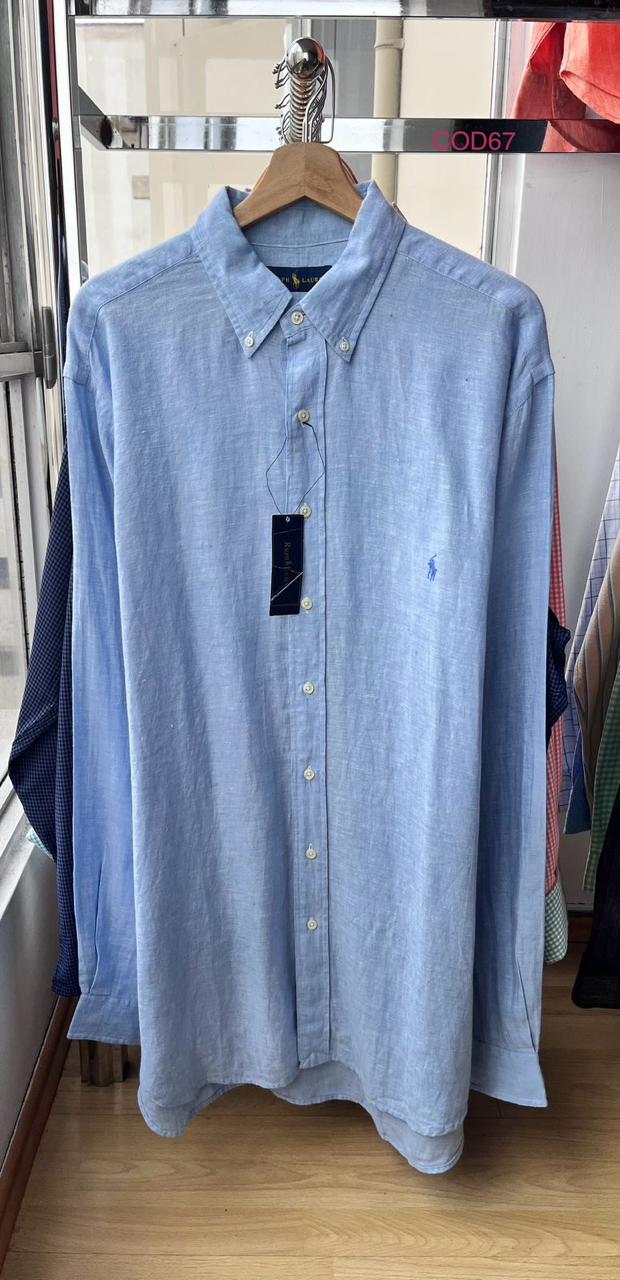 Camisa elegante Ralph Lauren de algodon