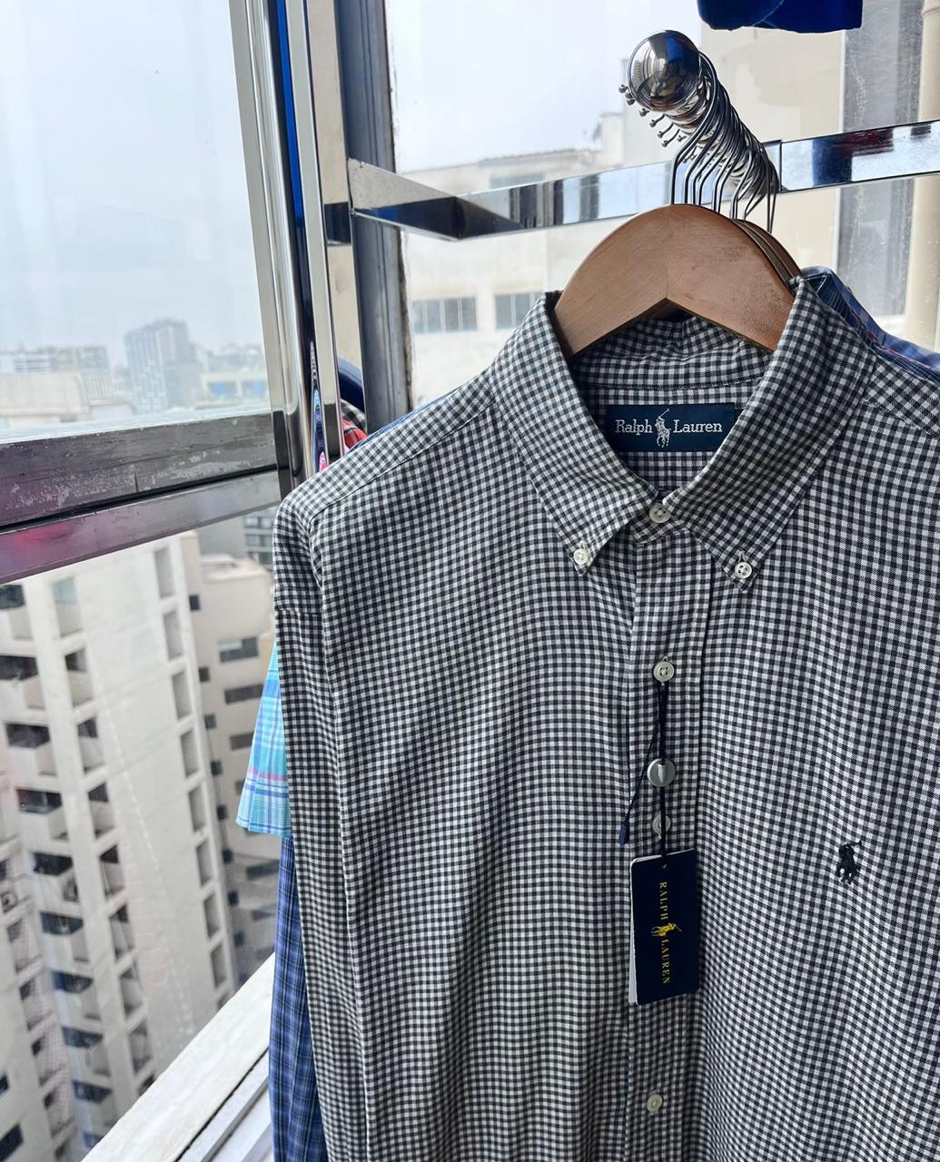 Camisa elegante Ralph Lauren de algodon