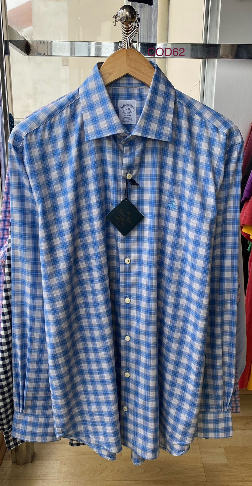 BROOKS BROTHERS CAMISA MANGA LARGA