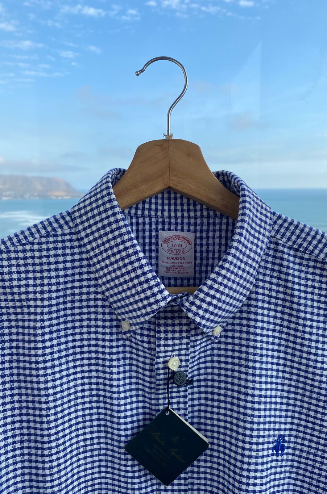 BROOKS BROTHERS CAMISA MANGA LARGA