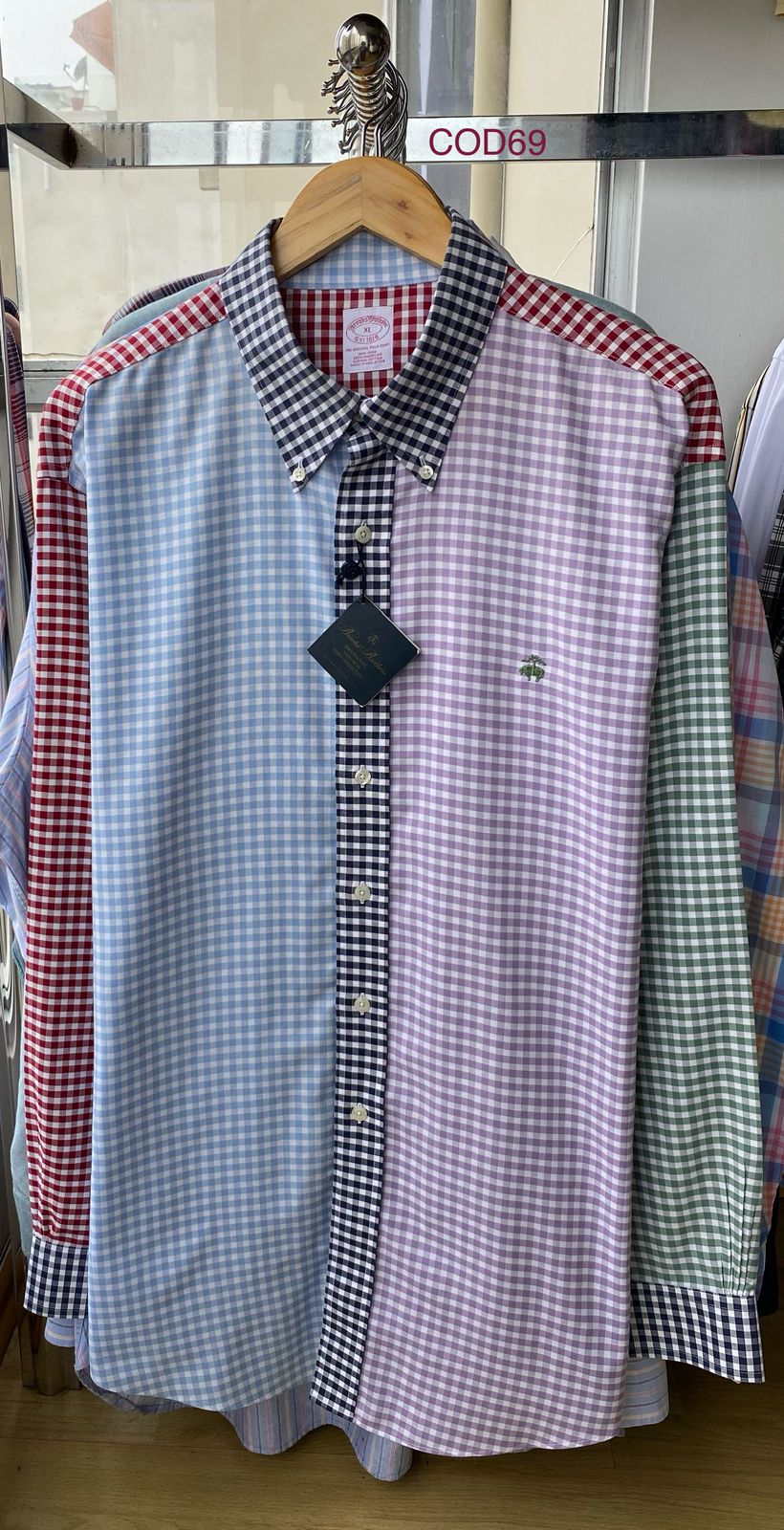 BROOKS BROTHERS CAMISA MANGA LARGA