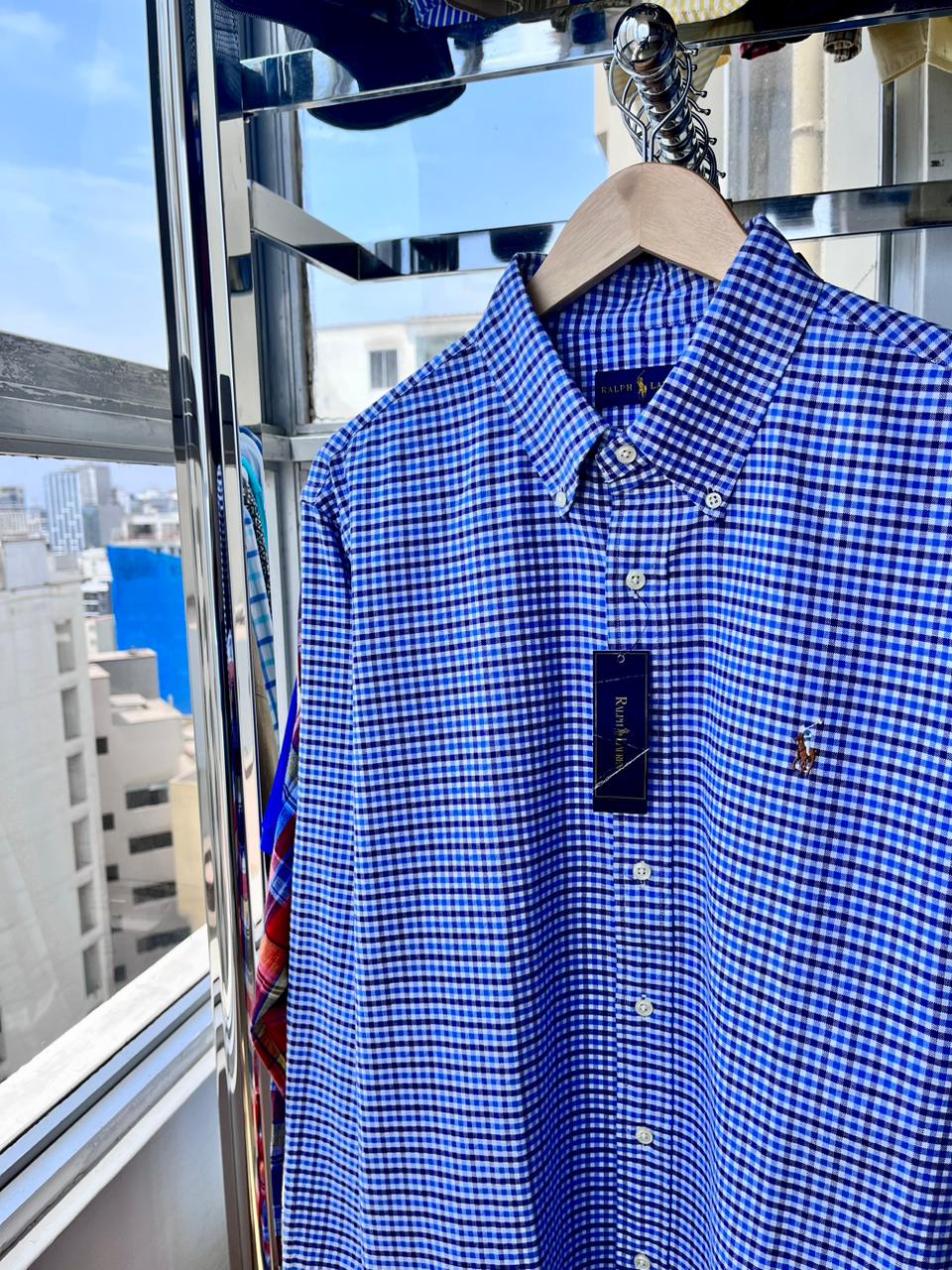 Camisa a cuadros Ralph Lauren classic fit