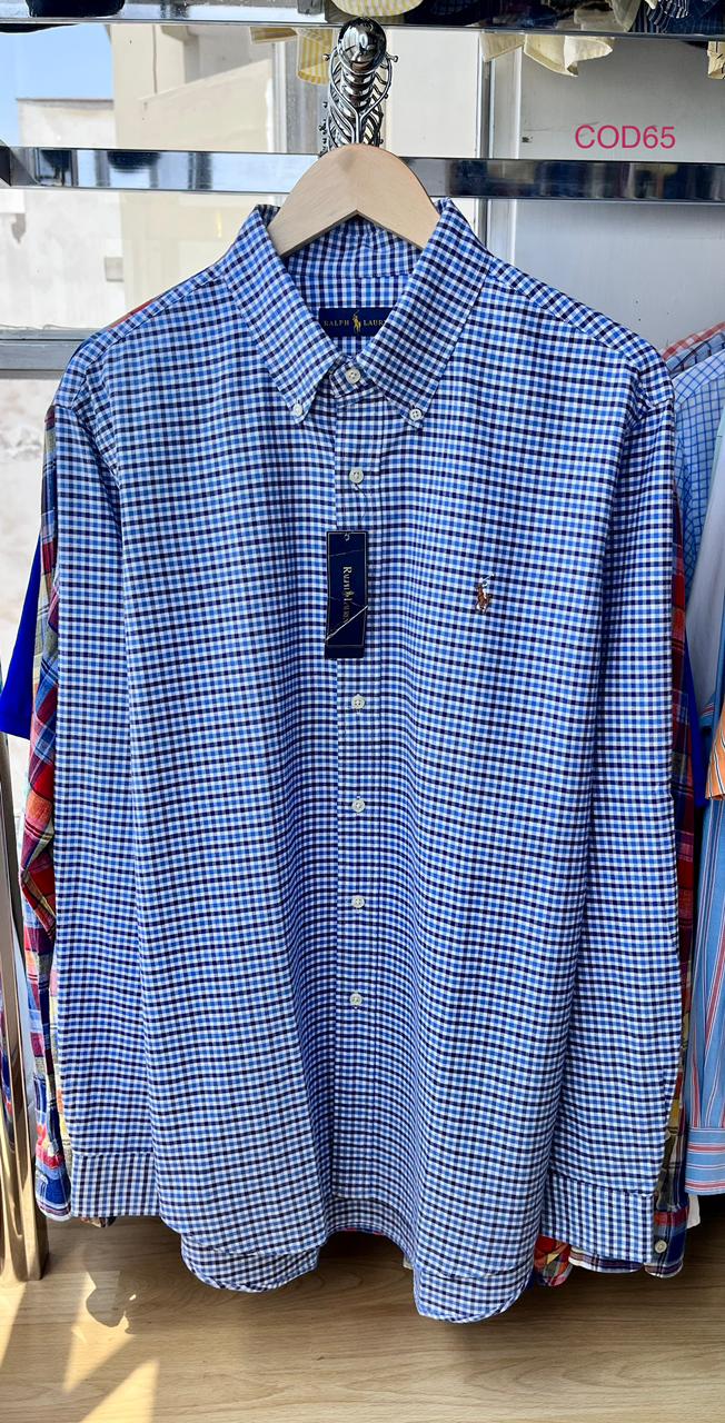Camisa a cuadros Ralph Lauren classic fit