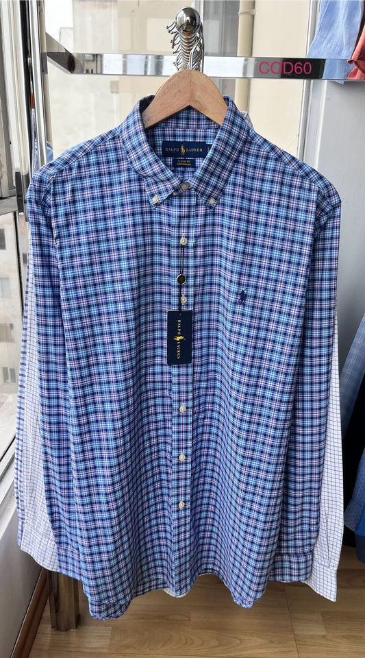 Camisa elegante Ralph Lauren de algodon
