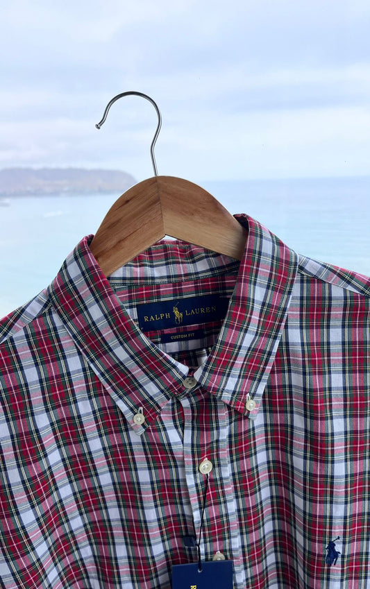 Camisa oxford Ralph Lauren Custom Fit