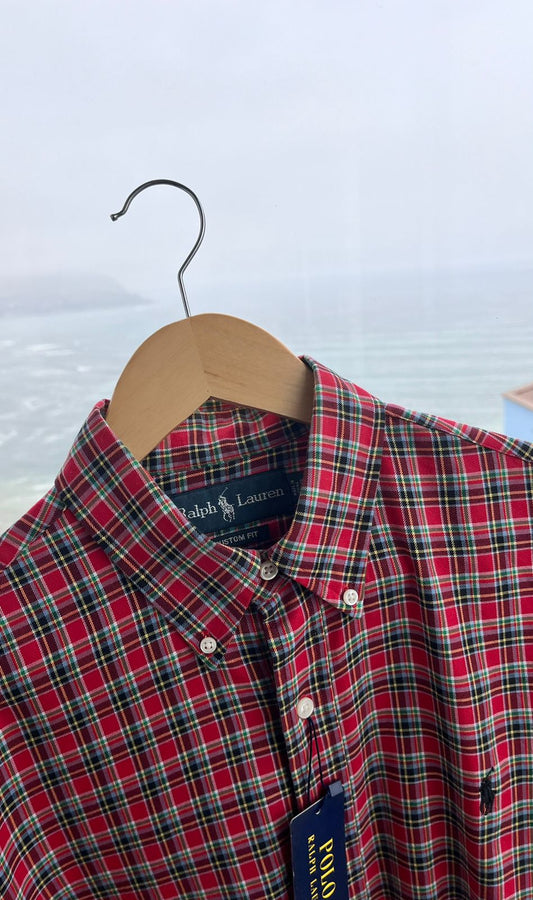 Camisa de cuadros Ralph Lauren custom fit