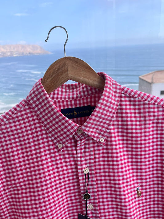 Camisa de cuadros Ralph Lauren de algodon