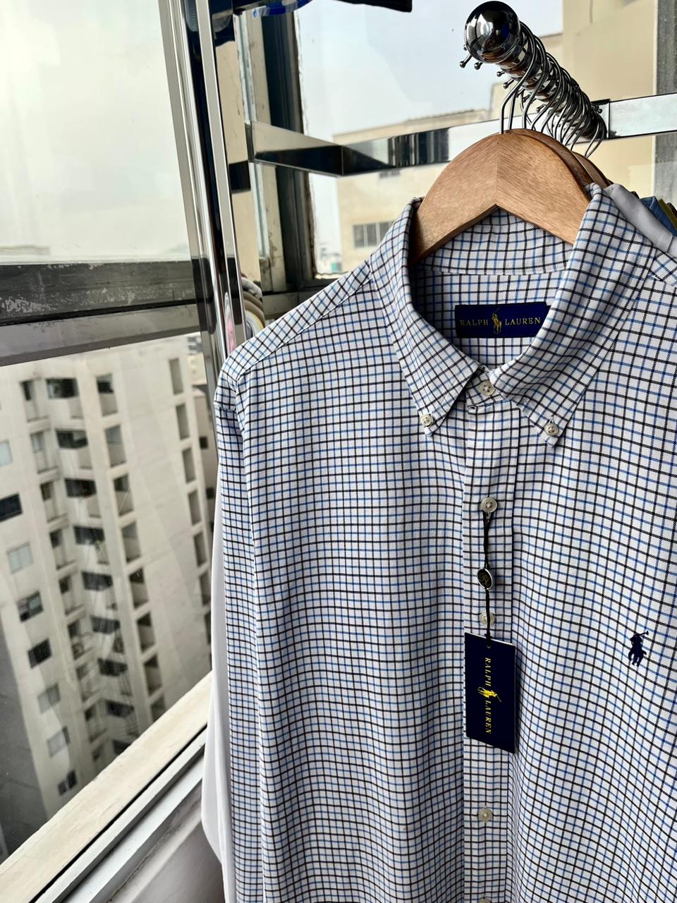 Camisa elegante Ralph Lauren de algodon
