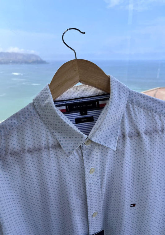 Camisa M / L Tommy Hilfiger custom