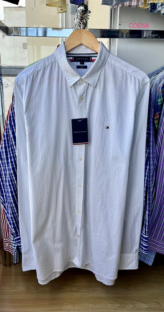 Camisa M / L Tommy Hilfiger custom