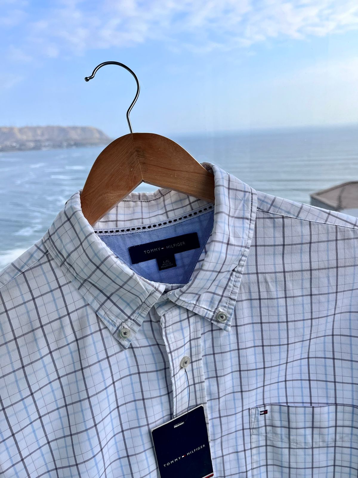 Camisa natural  Tommy Hilfiger shif