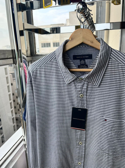 Camisa elegante Tommy Hilfiger de oxford