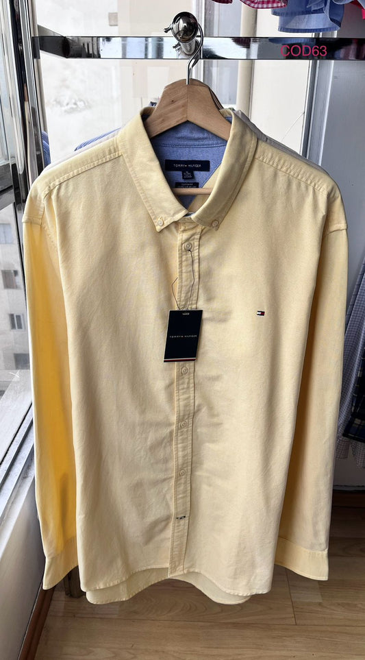 Camisa oxford Tommy Hilfiger Custom fit